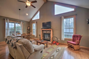 Sevierville Cabin with Lake Views and Wraparound Porch
